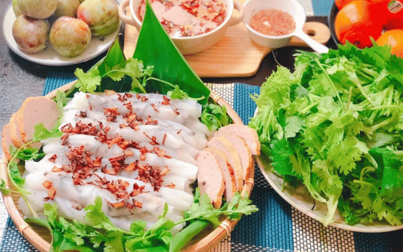Bánh cuốn mướt mềm thơm ngon khi không biết ăn gì ở Thanh Hoá