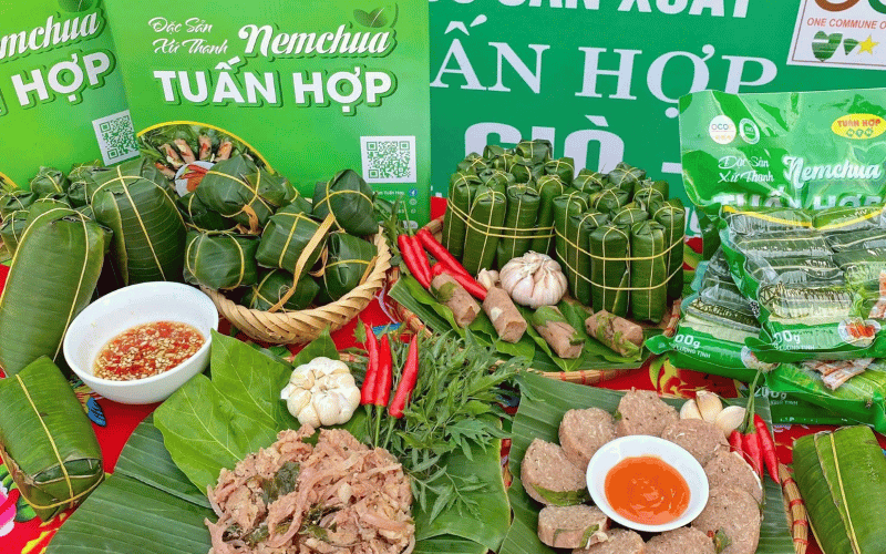 đặc sản Thanh Hóa làm quà nem chua chất lượng