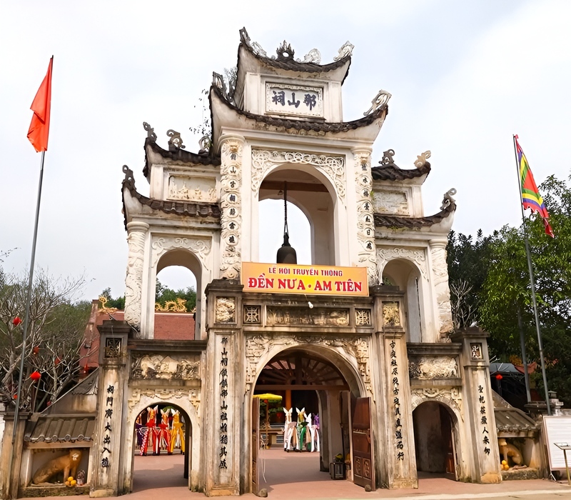 Tọa độ huyệt đạo thiêng tại đền Am Tiên núi Nưa Thanh Hóa