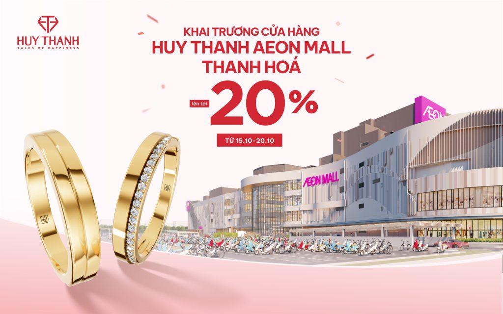 HUY THANH Jewelry Promotion: Get 10% Off When You Buy 1 Item, or 15% Off Your Total Bill When You Buy 2 or More Items.